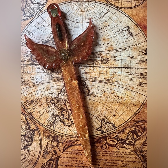 House of the Dragon/Game of Thrones Vermithor Dragon Resin Dagger Wall Hanging🐉 - Picture 5 of 10